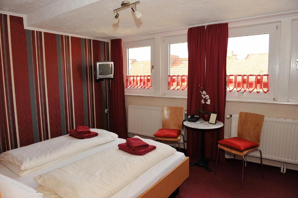 Hotel-Pension Haus Neustadt Bremen Kamer foto